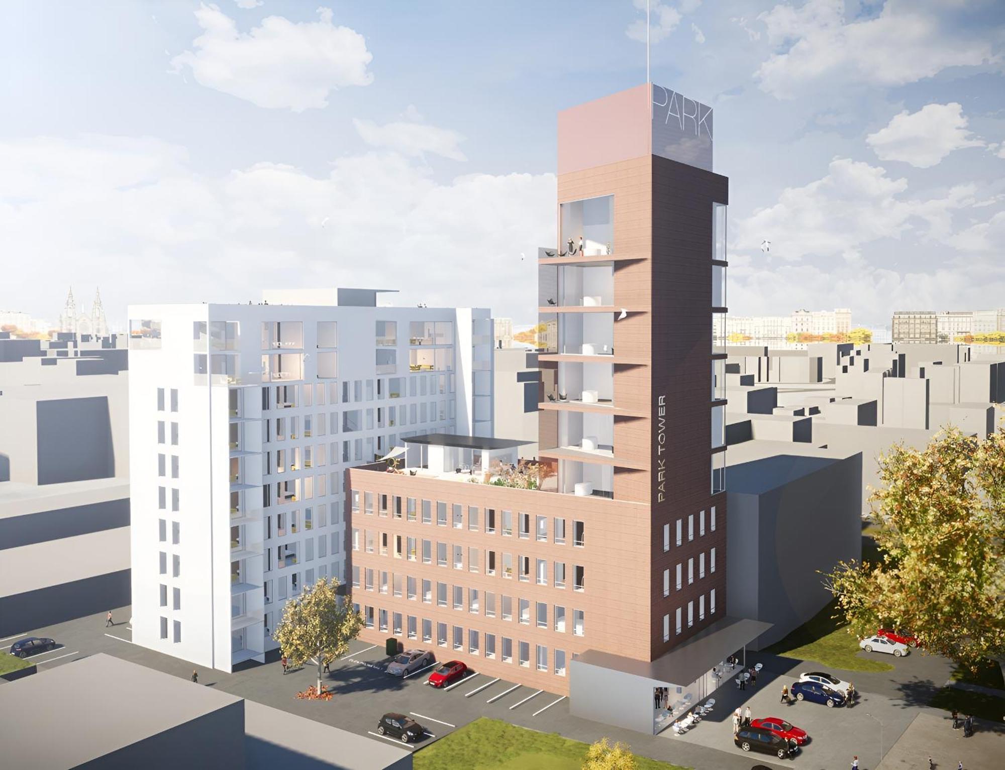 Park Tower Apartment V Centru Zlina Eksteriør billede